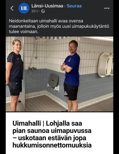 Vuff ja uimaan