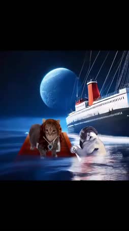 Titanic kissat