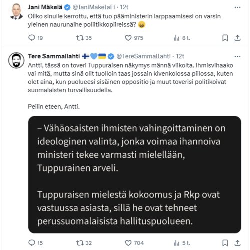Politiikkaa ja Vittuilua