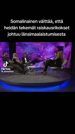 Somali selittää miksi ne raiskaa