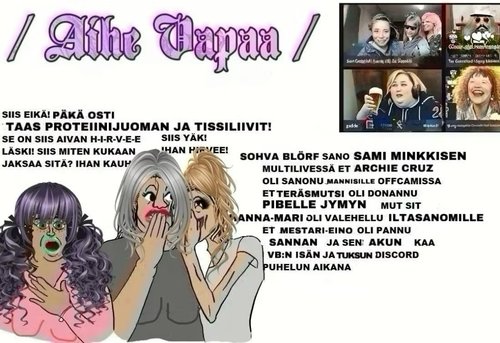 aihe vapaa