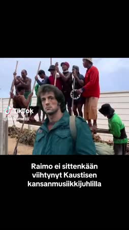 Raimo otti vitut ja lähti