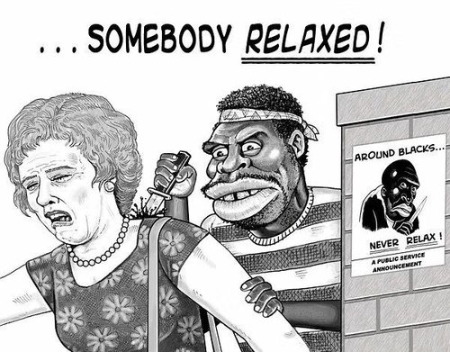 Älä rentoudu neekereiden lähettyvillä