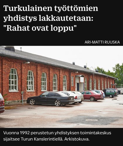 töistä saatte rahaa