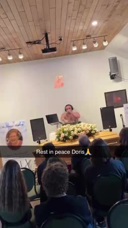 Doris mummon hautajaiset