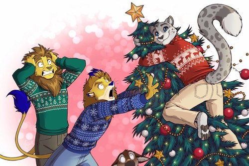 Turrit joulutunnelmissa