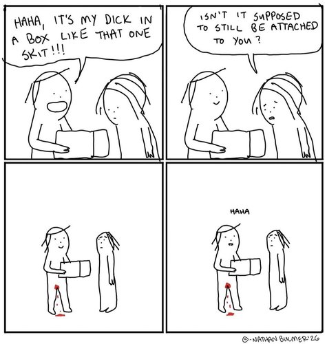 DICK IN NAKUANKKA BOX