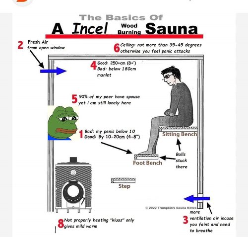 incel sauna